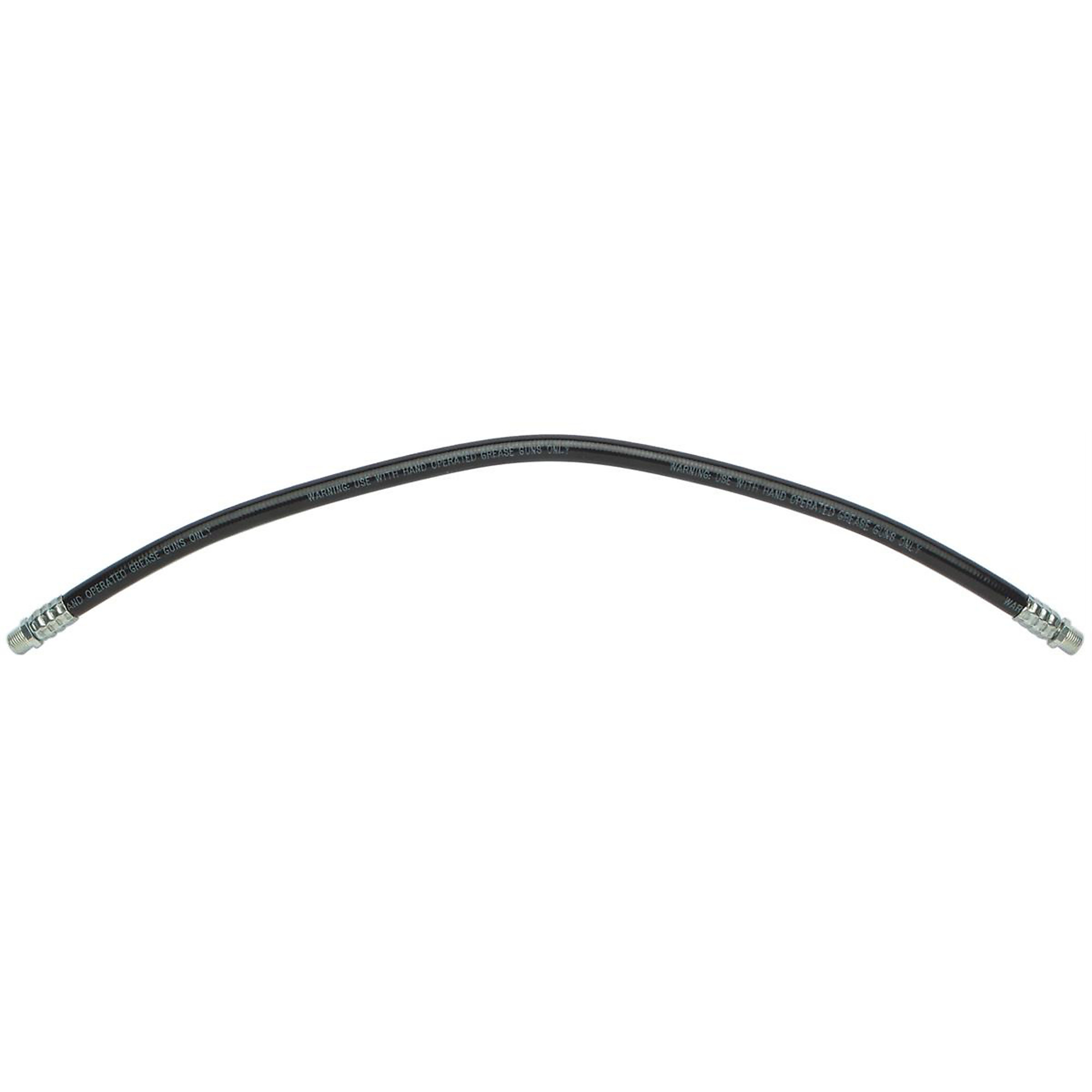 Plews Edelmann Grease Gun Hose — 18in., 1/8in. NPT Male Fittings, 5,000 PSI Working Pressure, Model# PLW10-219